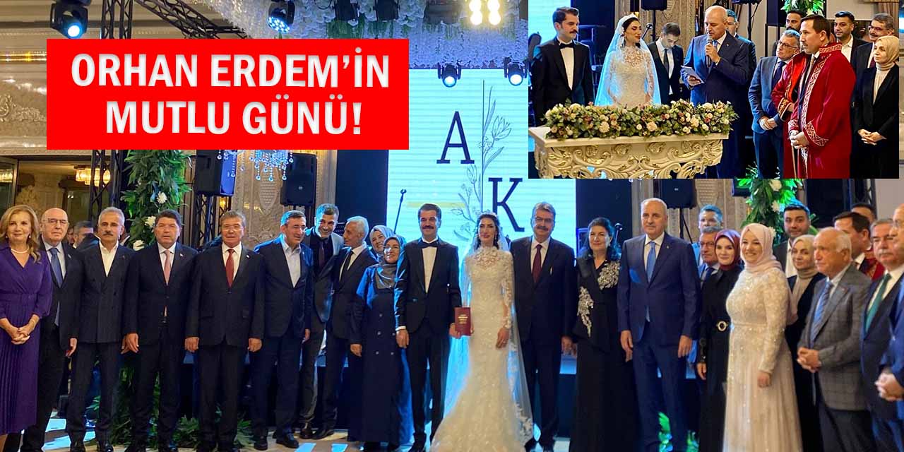 Aybüke İle Kadir Görkemli Törenle Evlendi