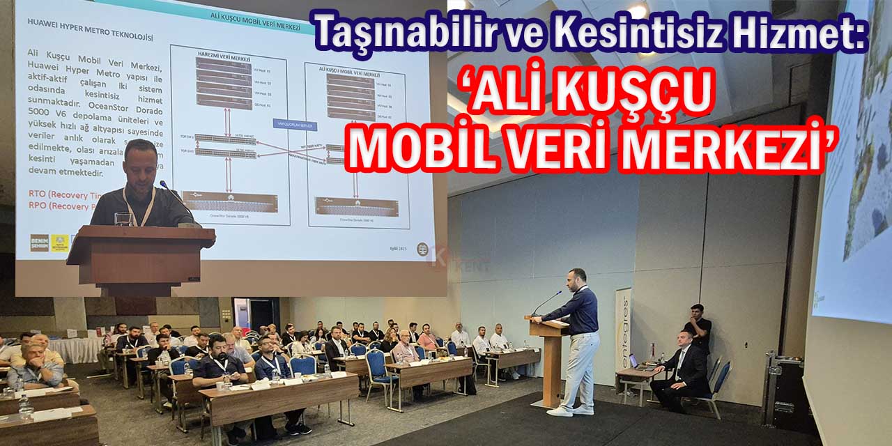 KOSKİ ‘Ali Kuşçu Mobil Veri Merkezi’ni Gaziantep’te Tanıttı
