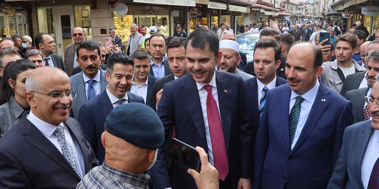 Bakan Murat Kurum Konya’da Esnafı Ziyaret Etti