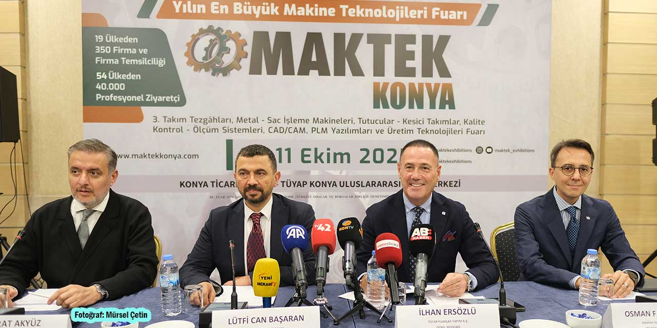 Makine Teknolojileri Fuarı Konya’da Kapılarını Yarın Açıyor!