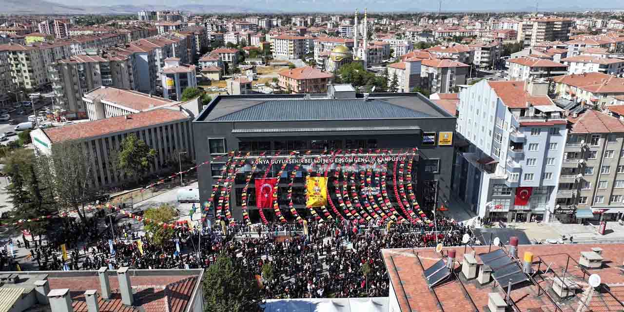 Konya’nın En Büyük Gençlik Kampüsü Ereğli’de Açıldı