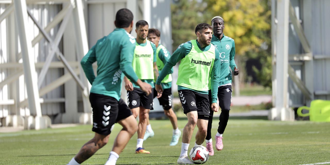Konyaspor Kocaelispor Maçının Hazırlıklarını Sürdürüyor