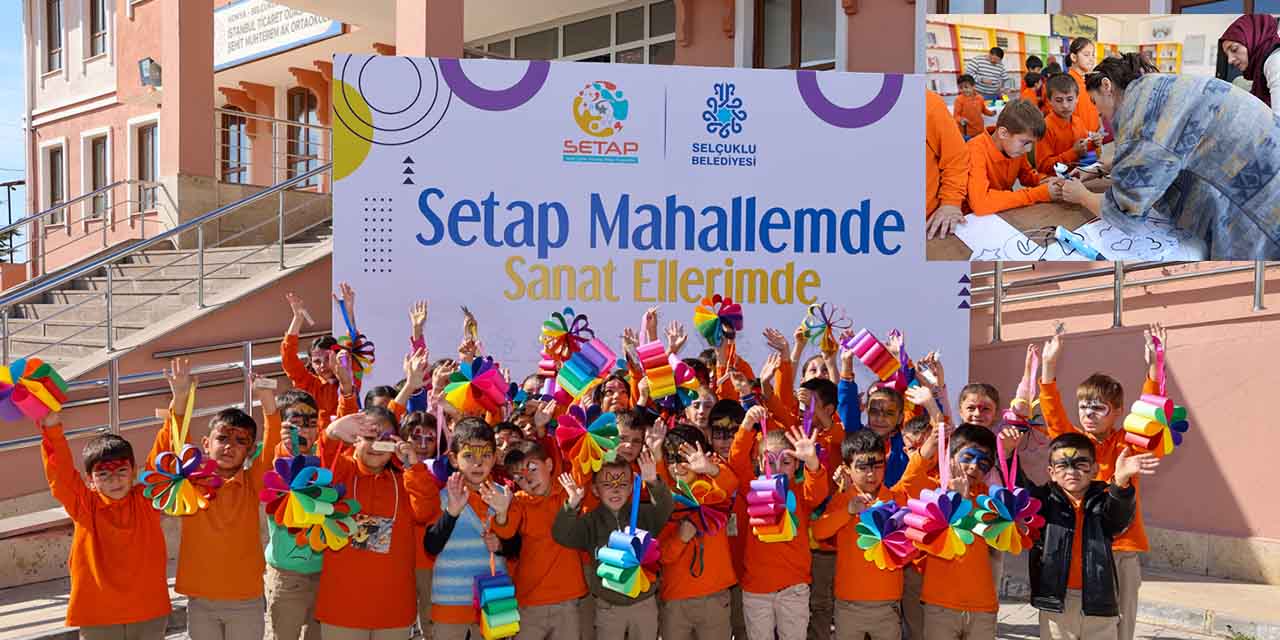 SETAP’ın Köy Okullarındaki Etkinliklerinde Öğrenciler Hem Eğleniyor Hem Öğreniyor