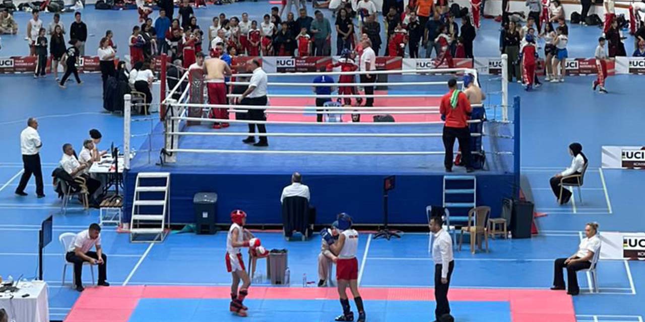 Meram’da Kick Boks Heyecanı Yaşandı