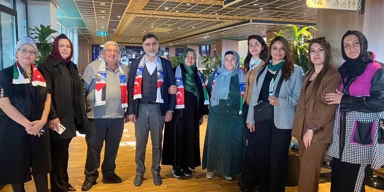 Filistin İçin Dayanışma Kahvaltısında Buluştular