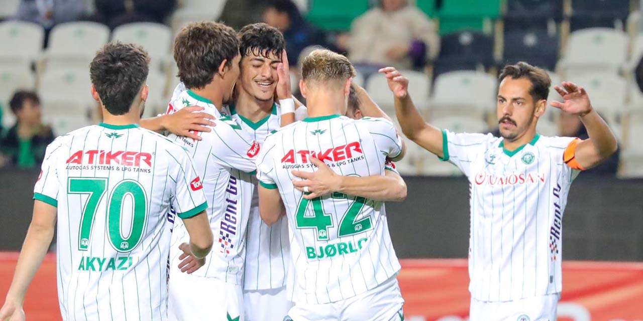 Konyaspor 4. Tura Adını 4 Golle Yazdırdı