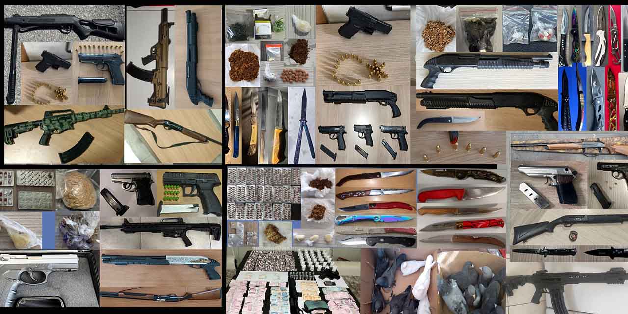 Konya Polisi Denetimlerde Ele Geçirdi