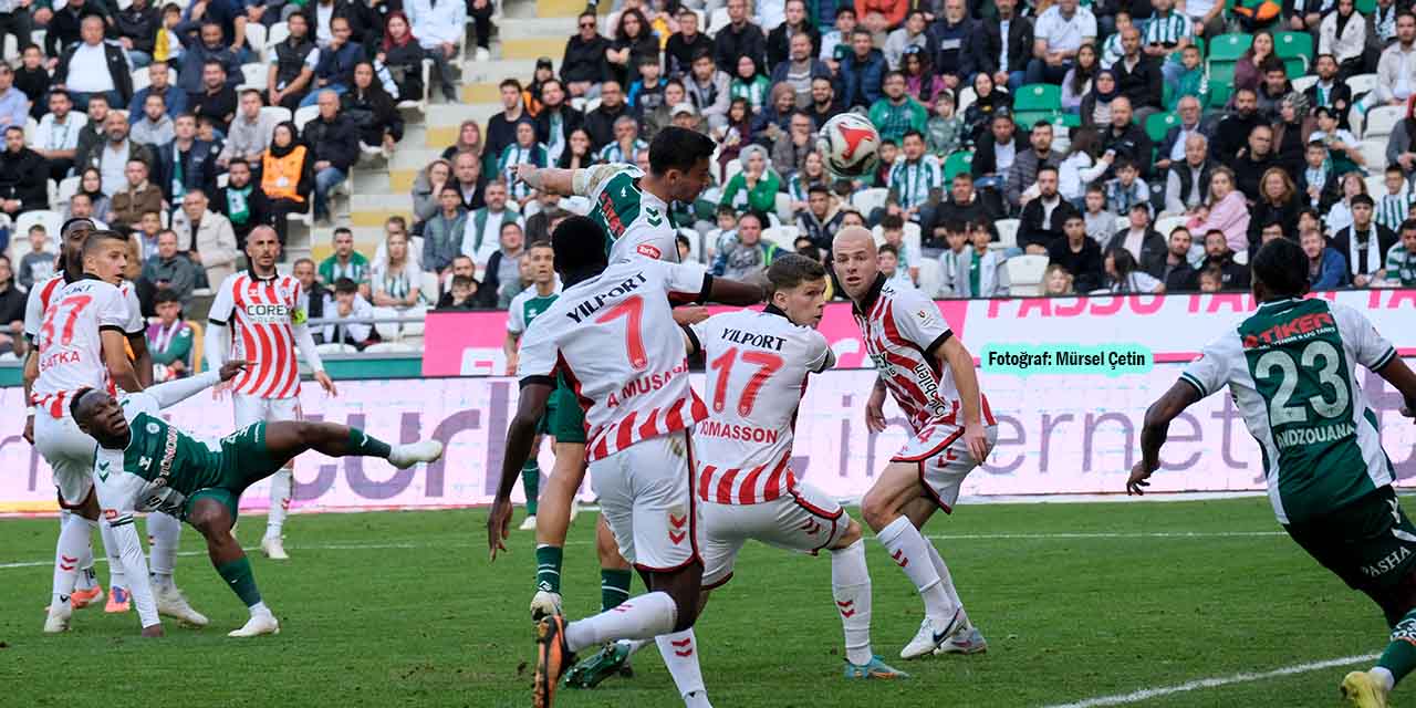 Konyaspor Evinde Yine Hüsran Yaşattı!