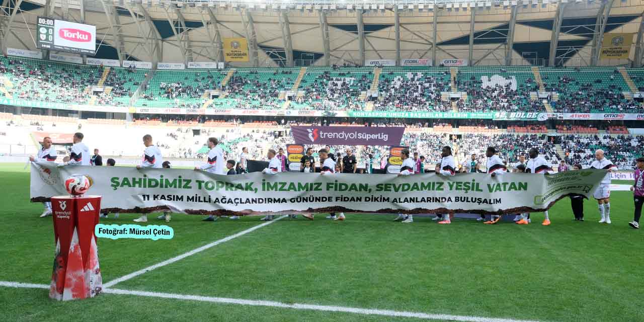 Samsunspor Maça “Yeşil Vatan Seferberliği” Pankartıyla Çıktı!