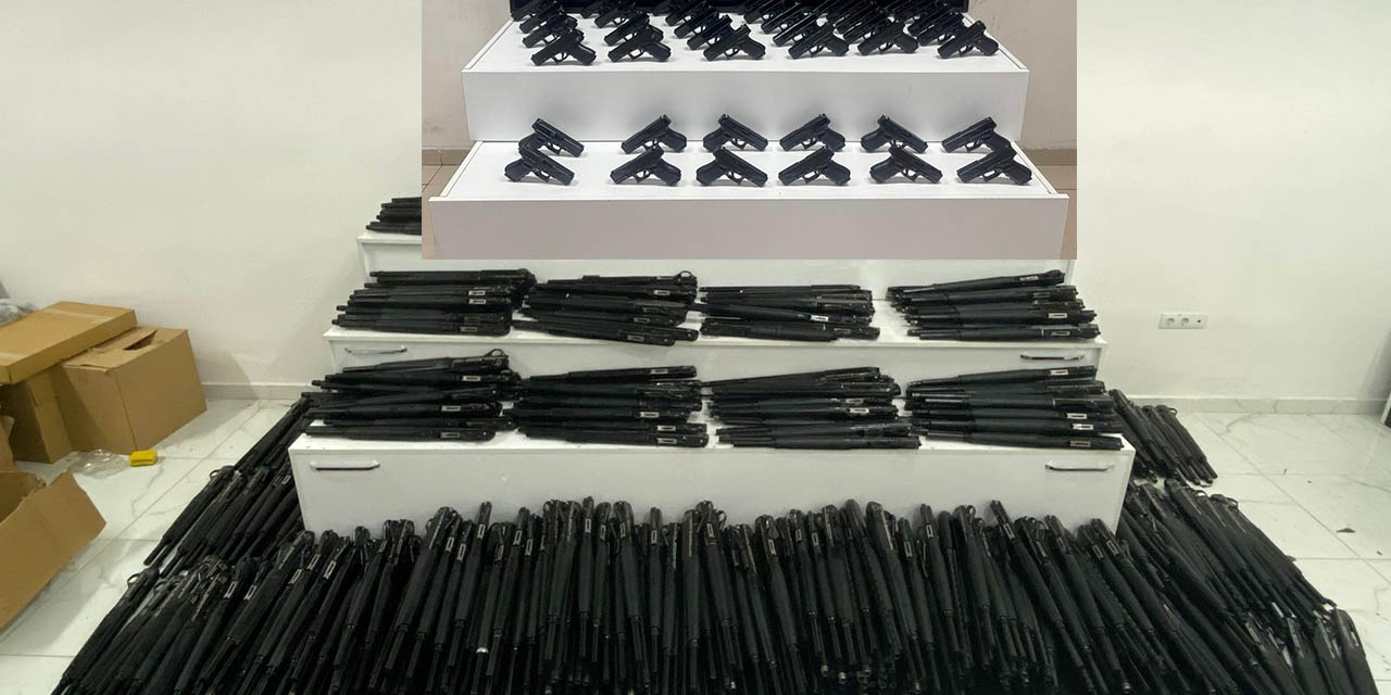 Konya’da Operasyonlarda Yüzlerce Kaçak Silah Ele Geçirildi: 3 Gözaltı