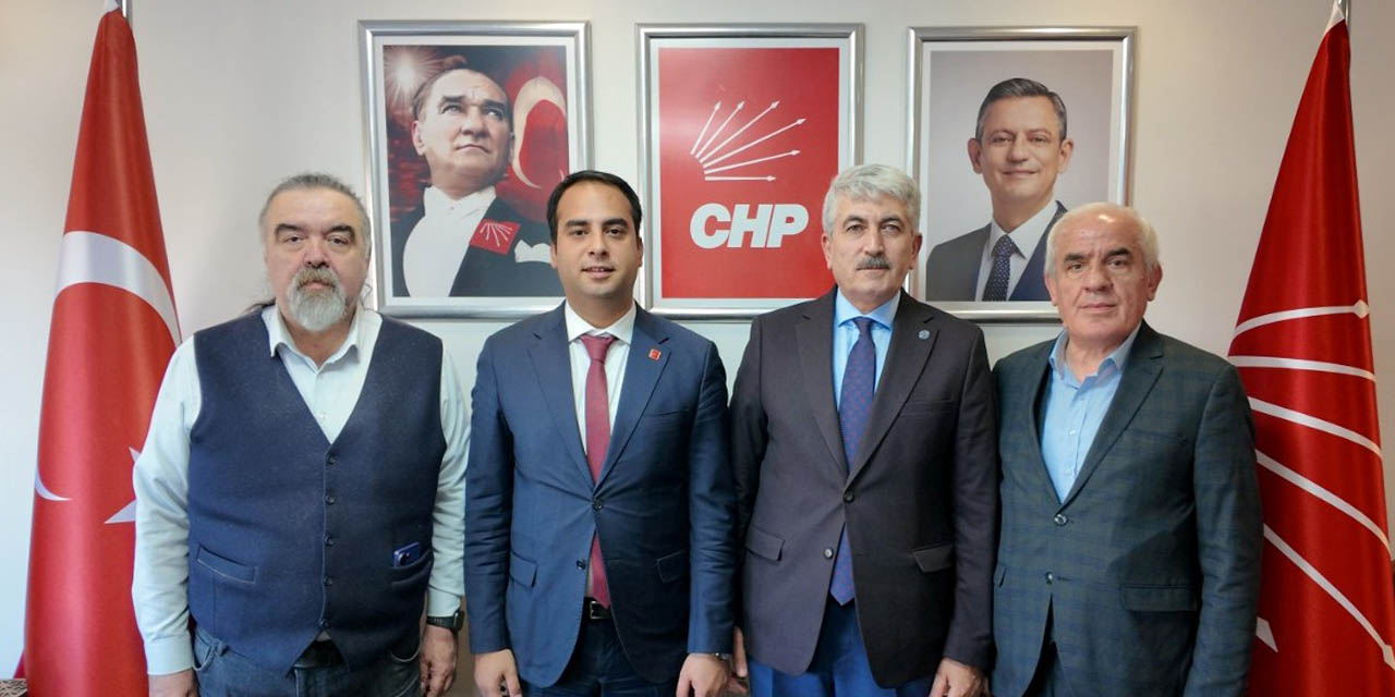 Konya Gazeteciler Cemiyeti’nden CHP İl Başkanı’na ‘Hayırlı Olsun’ Ziyareti