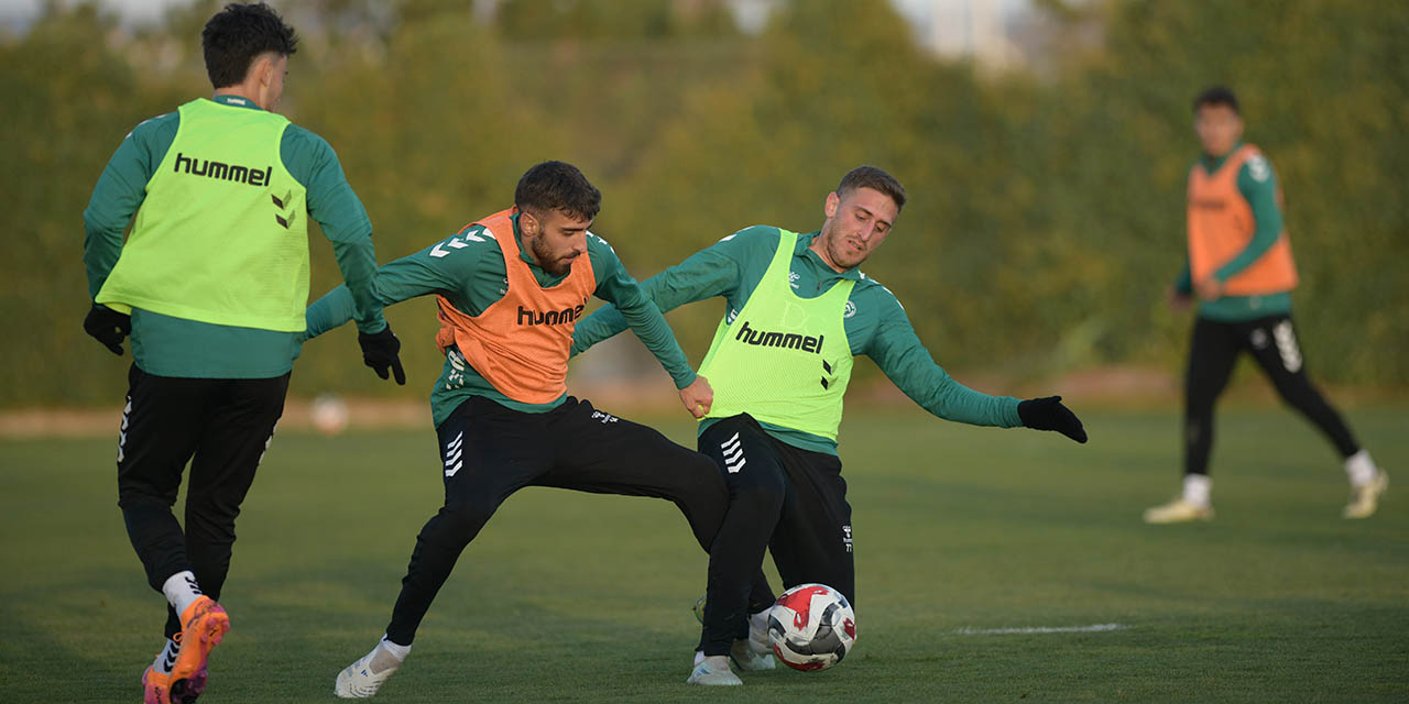 Konyaspor Antalyaspor Maçının Hazırlıklarını Sürdürdü