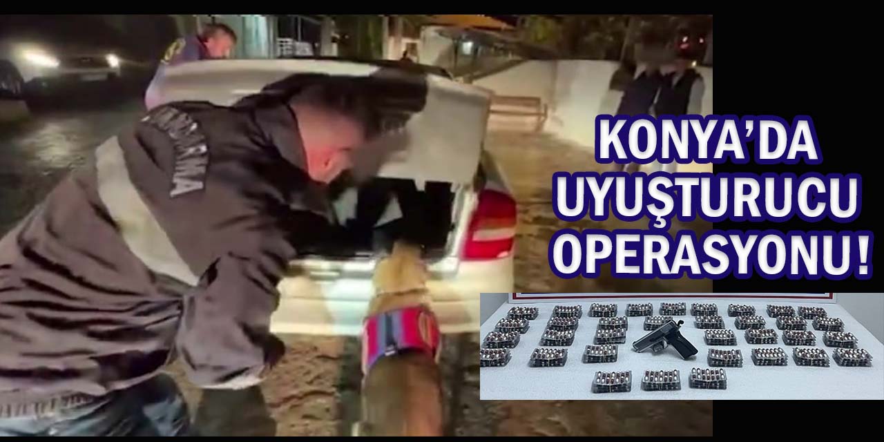 Konya’da Uyuşturucu Operasyonu: 3 Tutuklama