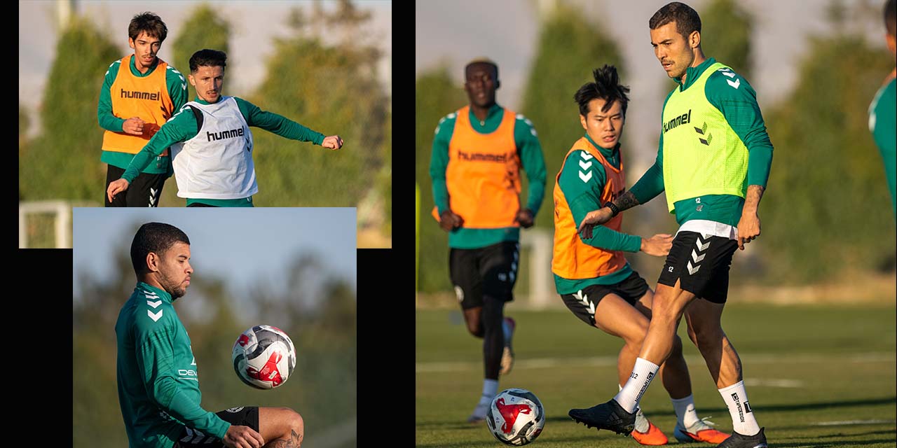 Konyaspor Antalyaspor Maçının Hazırlıklarını Sürdürdü