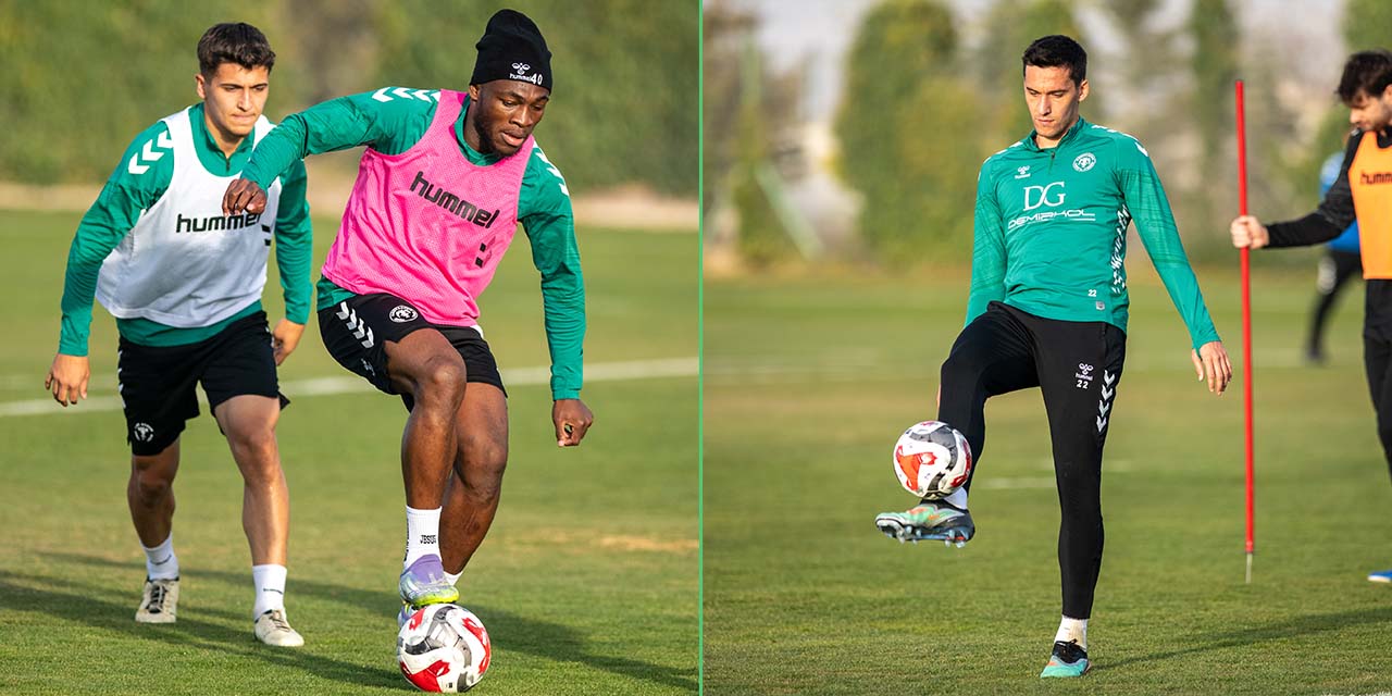 Konyaspor Antalyaspor’a Karşı Taktik Çalıştı