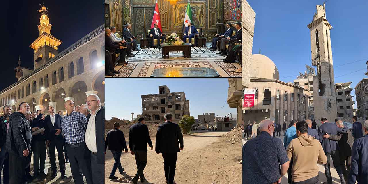 Başkan Altay, Şam’da Temaslarda Bulundu