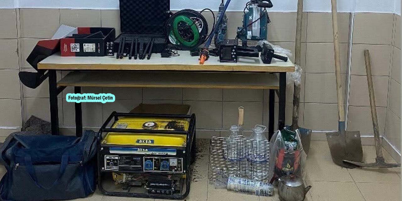 Konya’da Kaçak Kazı Yapan 8 Kişi Yakalandı