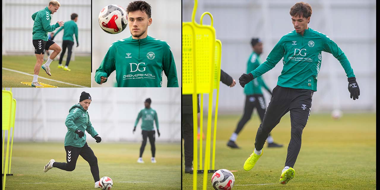 Konyaspor Rizespor Mesaisini Taktik Çalışmayla Sürdürdü
