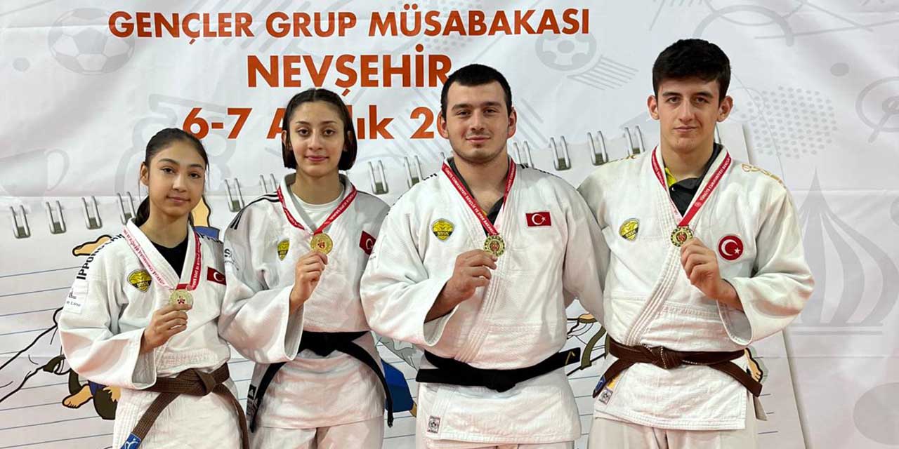 Konya Büyükşehir’li Judoculardan Müthiş Başarı