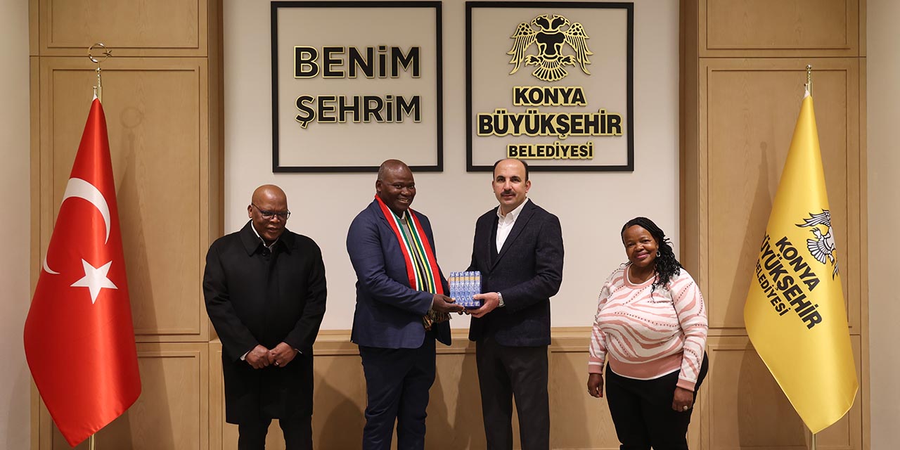 Başkan Altay’ın Güney Afrika’dan Misafirleri Vardı