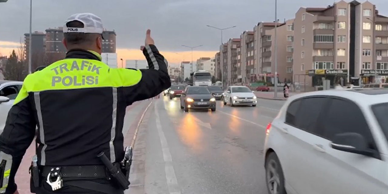 Konya’da Drone Destekli Uygulama: 332 Sürücüye Ceza Kesildi!