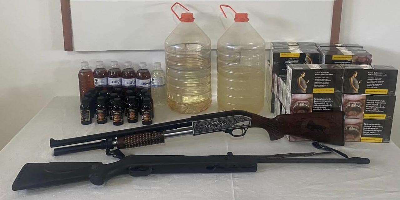 Konya’da Kaçak İçki Operasyonu