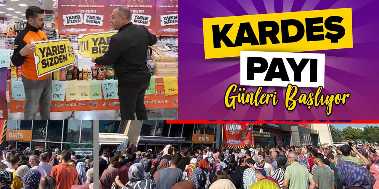 Çelikkayalar’dan “Kardeş Payı Günleri” Kampanyası!
