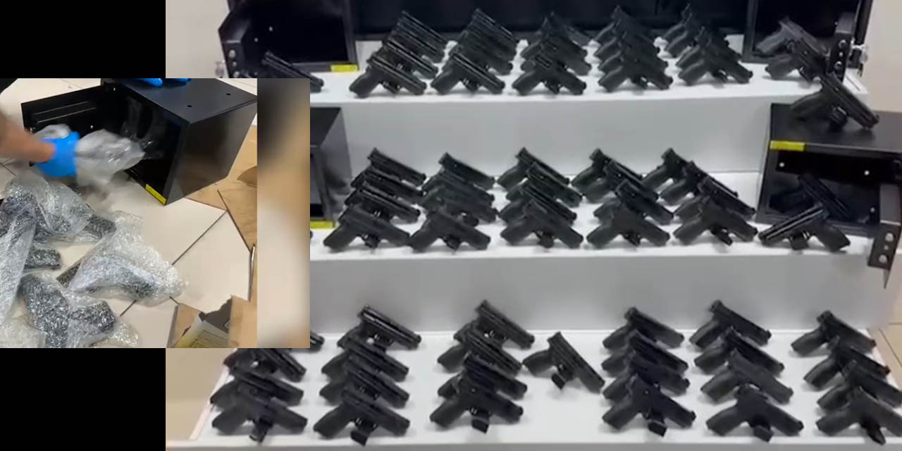 Konya’da Kargo Gönderisine Gizlenmiş Kaçak Silahlar Ele Geçirildi