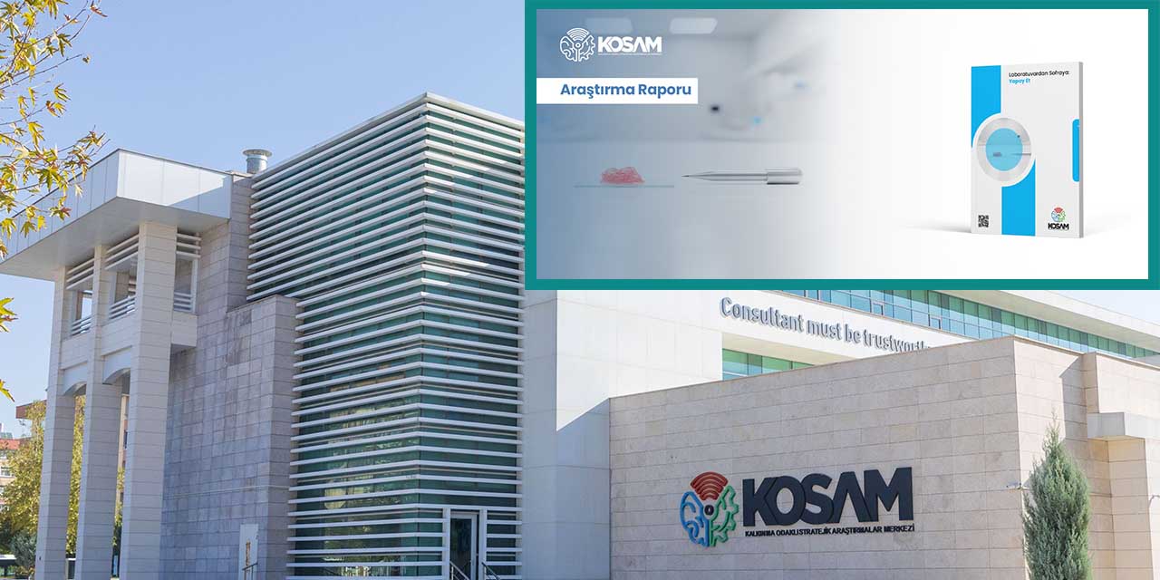 KOSAM’dan “Laboratuvardan Sofraya: Yapay Et” Raporu