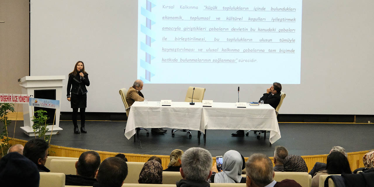 Seydişehir’de “Kırsal Kalkınmada Nasıl Bir Yol İzlemeli?” Sempozyumu Gerçekleştirildi