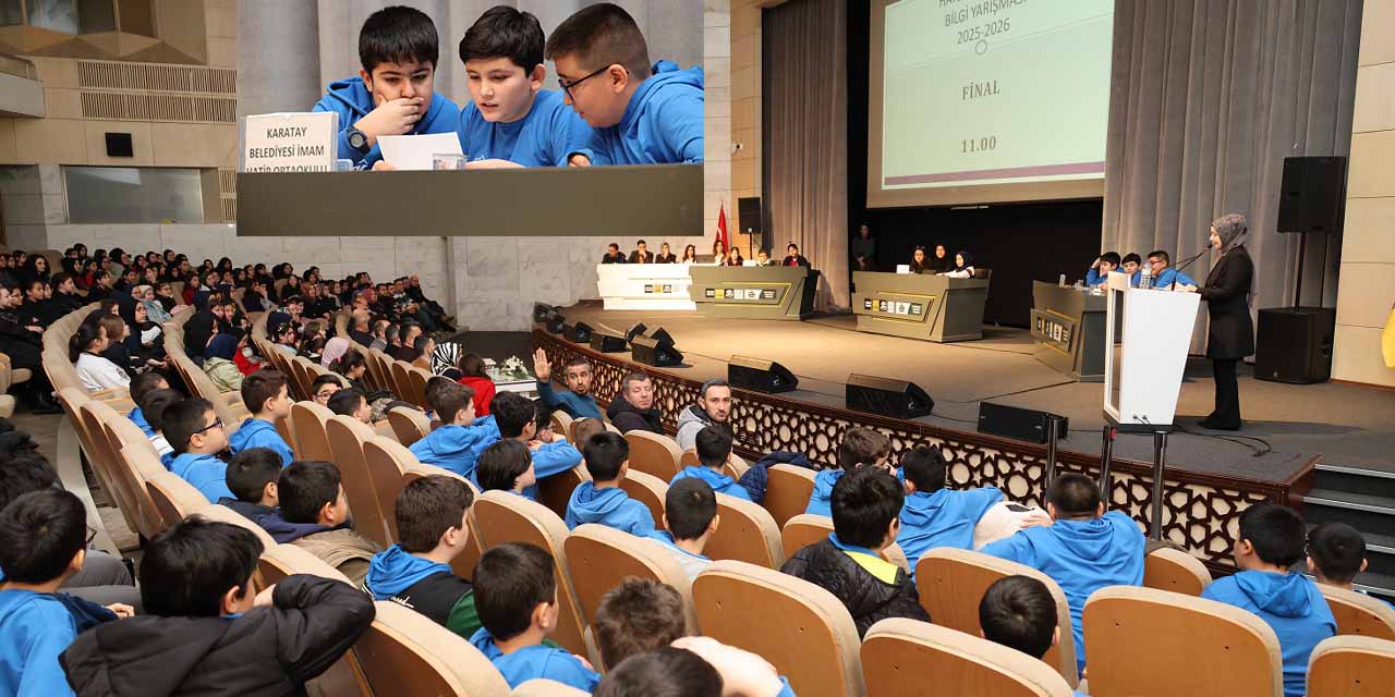 Karatay’da Bilgi Yarışması Heyecanı Yaşandı