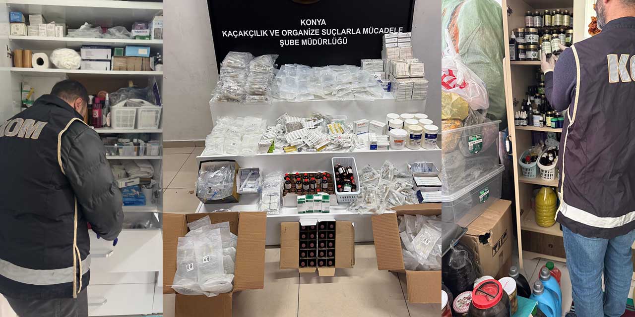 Konya’da Evi Adeta Kliniğe Dönüştürmüşler!