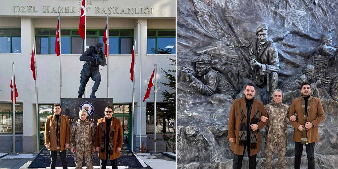 Yunak Kaymakamı Taşavlı’dan Babasına Anlamlı Ziyaret