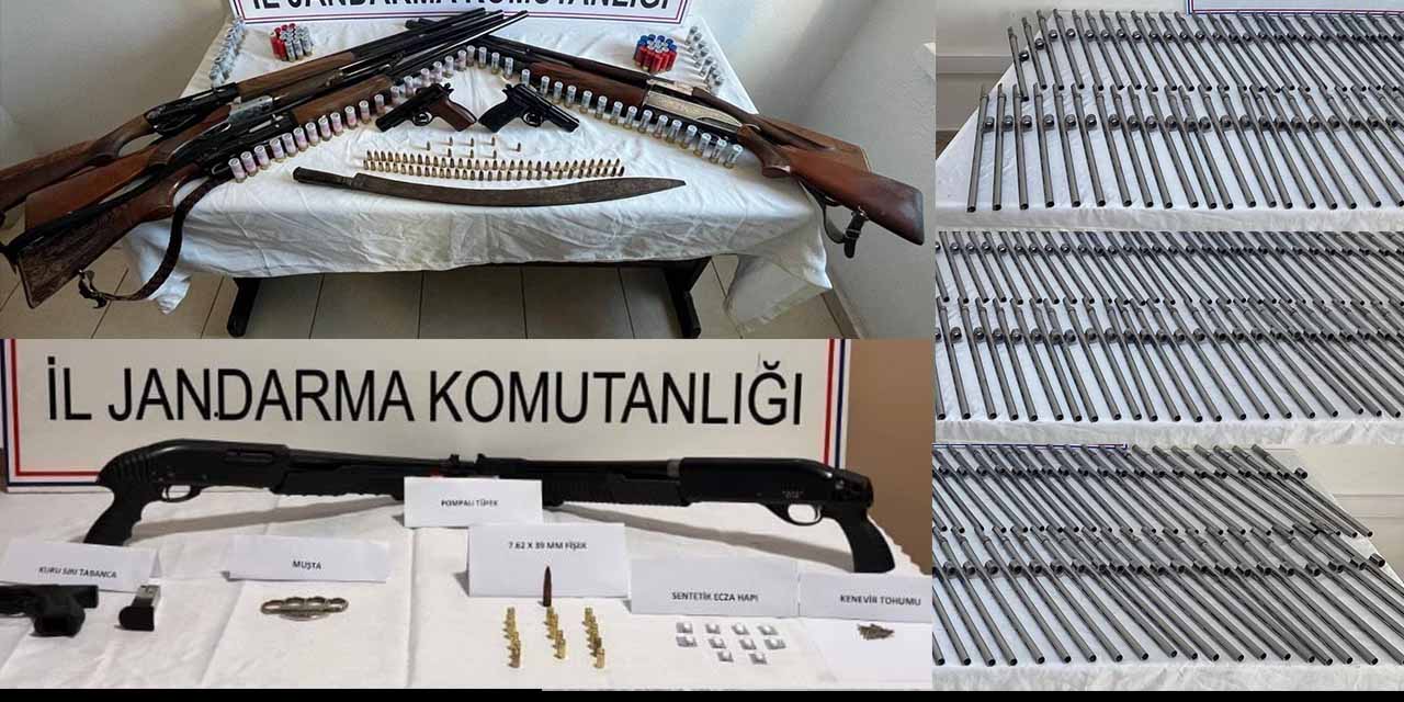 Konya’da Jandarma Ekiplerinden Silah Kaçakçılığı Operasyonu