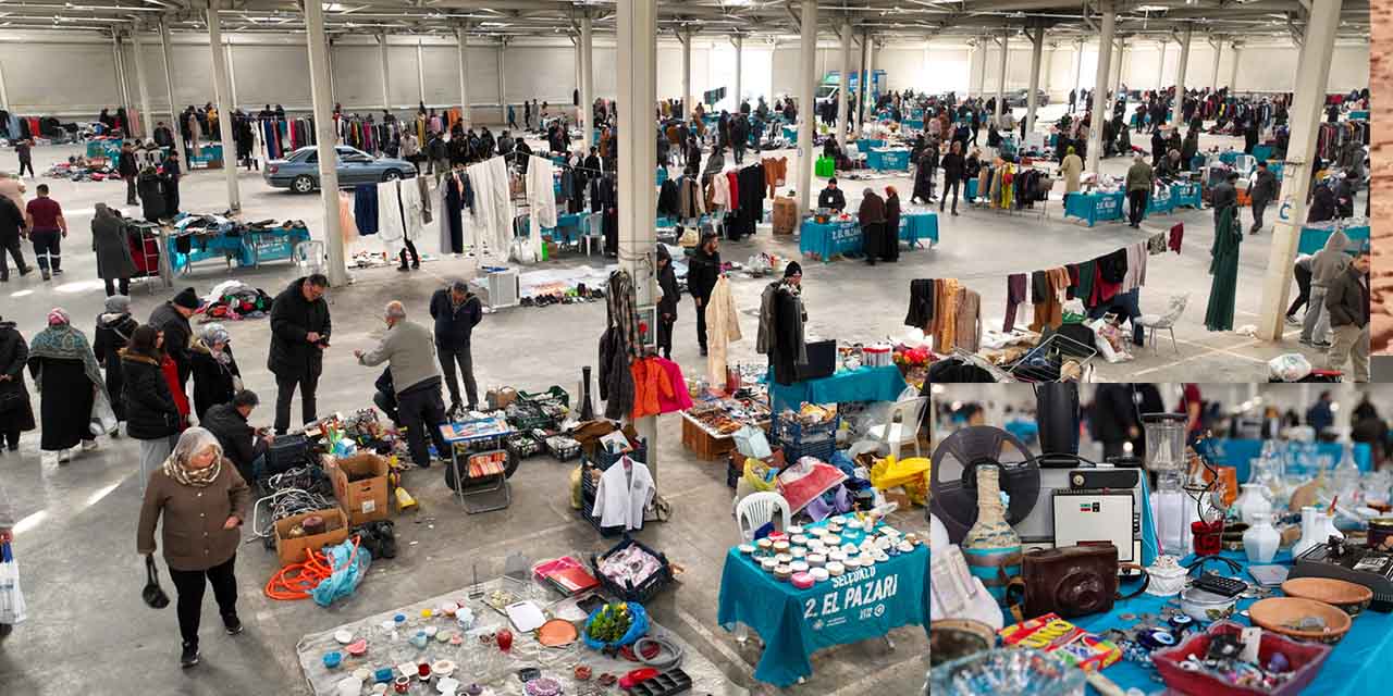 Selçuklu’da 2026’nın İlk 2. El Pazarı Yeniden Vatandaşlarla Buluştu