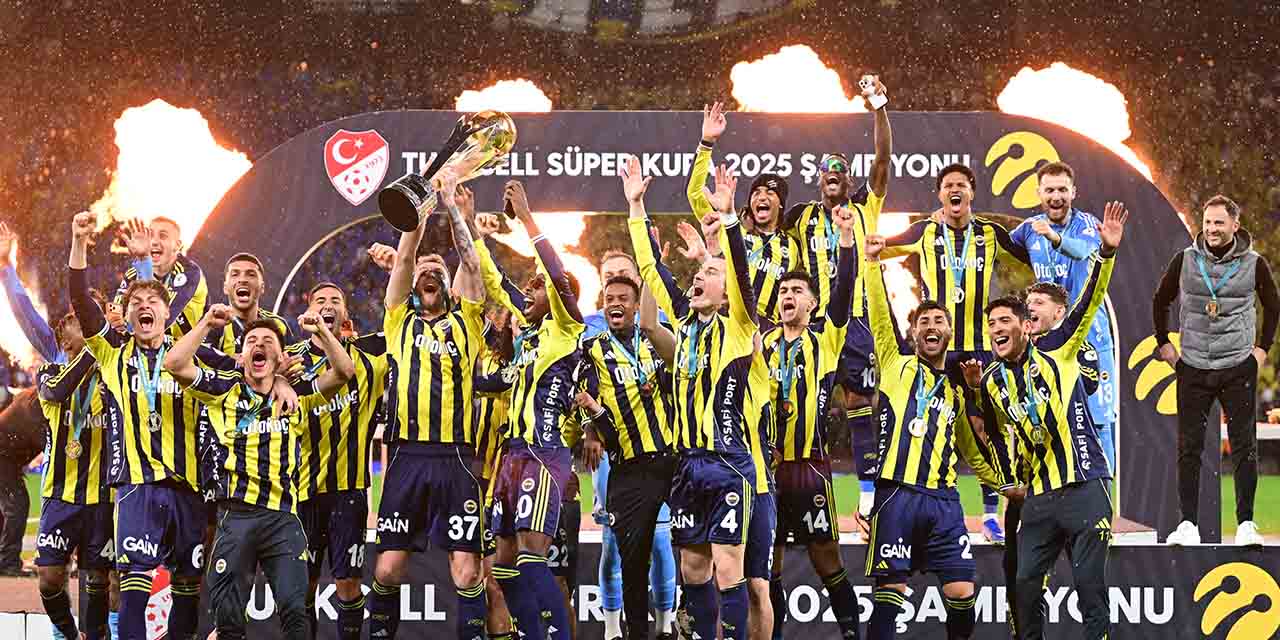 Fenerbahçe 4. Kez Süper Kupa’nın Sahibi Oldu