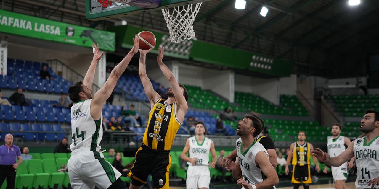 Konya Büyükşehir’den Farklı Galibiyet: Adını Yarı Finale Yazdırdı