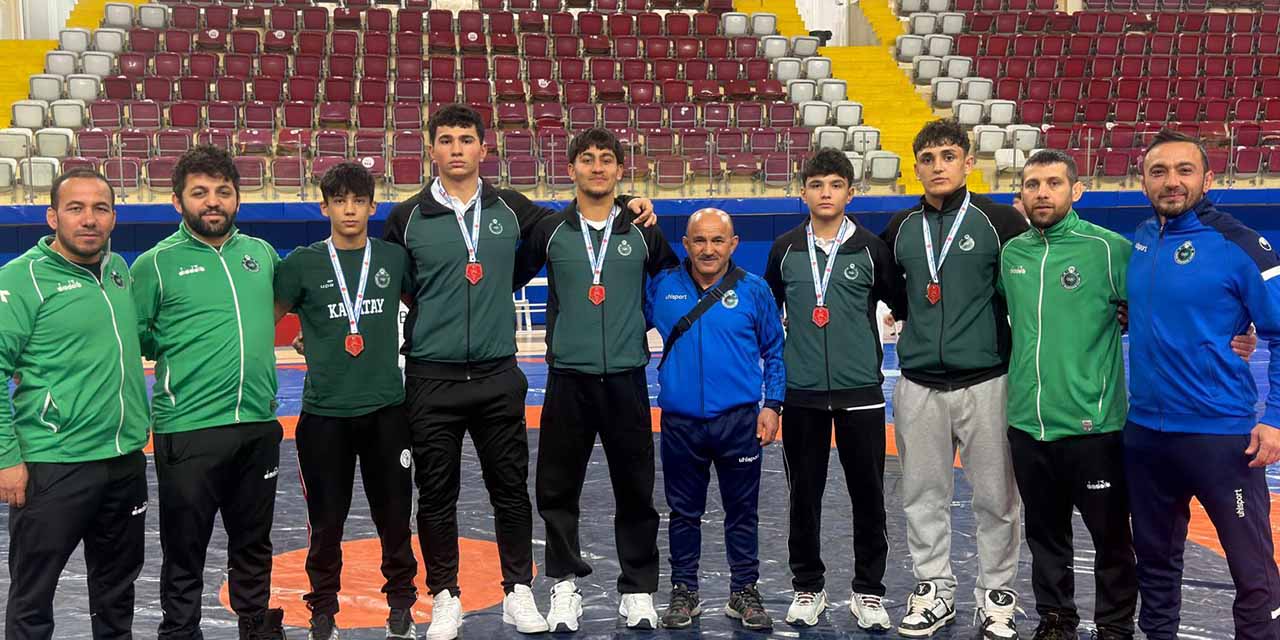 Karatay’ın Güreş Takımı U17 Türkiye Şampiyonası Yolunda