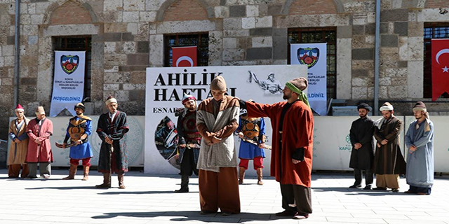 Konya’da Ahilik Haftası ve Esnaf Bayramı kutlamaları