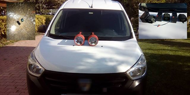 Projektör ve ses cihazıyla avlanan 3 kişi yakalandı