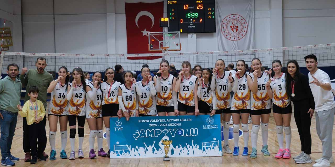 Konya’nın Gururu: Anka Spor Midi Kızlarda Namağlup Şampiyon!