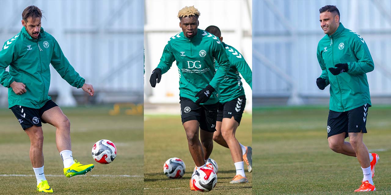Konyaspor Aliağa FK Maçının Hazırlıklarına Devam Ediyor