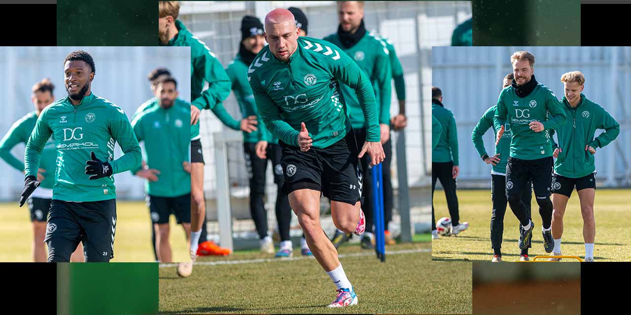 Konyaspor Aliağa FK Maçının Hazırlıklarını Tamamladı