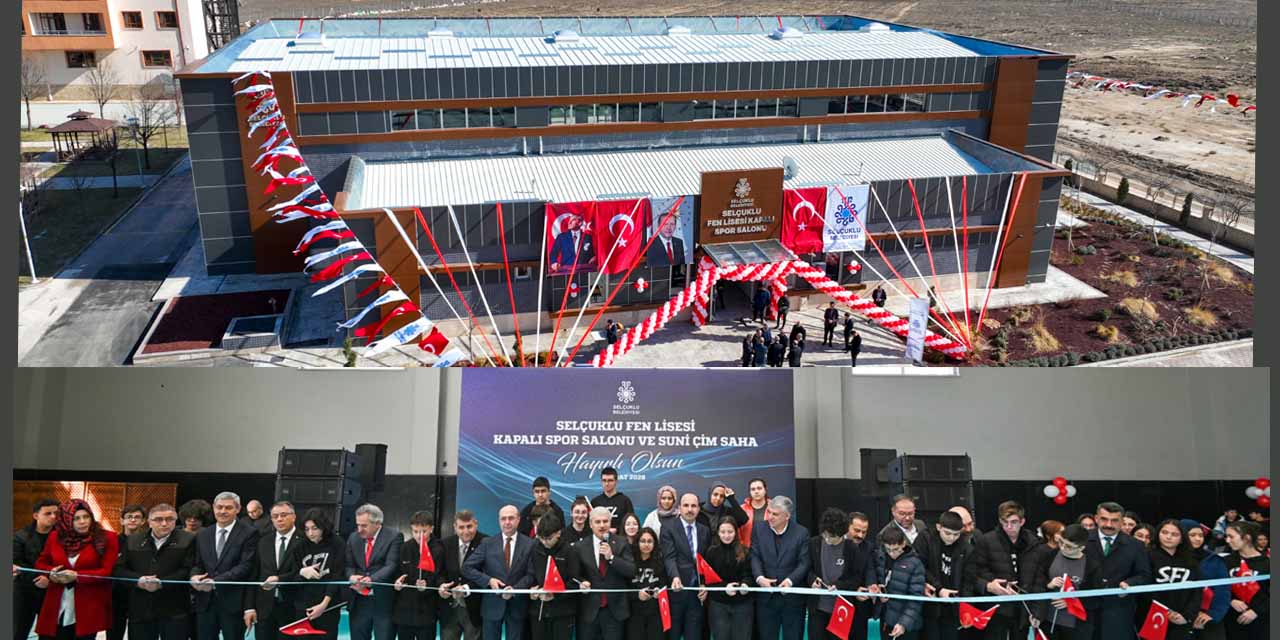 Selçuklu Belediyesi’nden, Eğitim ve Spora Yeni Bir Yatırım Daha