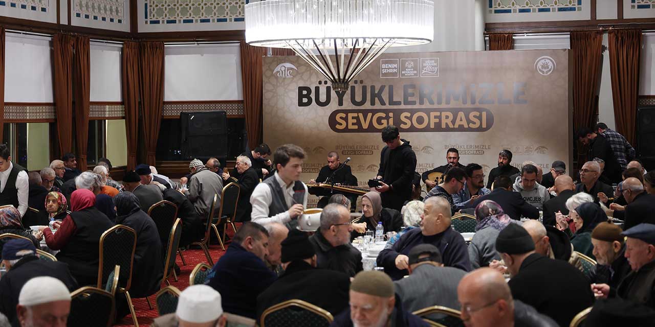 “Büyüklerimizle Sevgi Sofrası”
