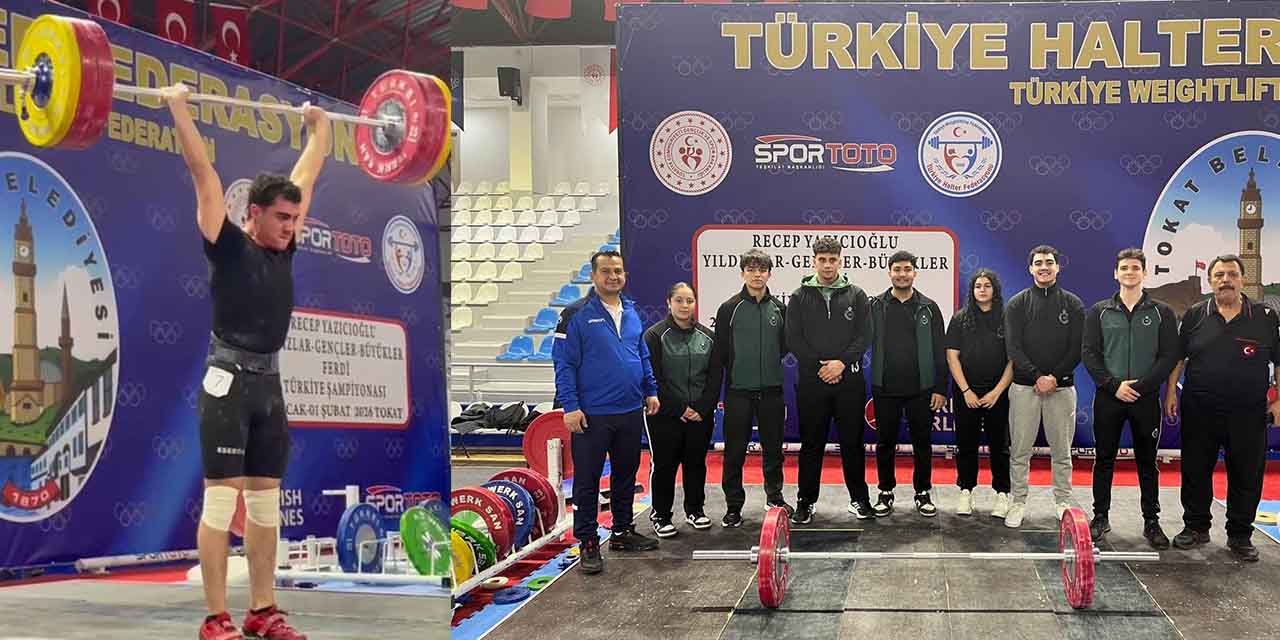 Karatay Belediyespor’dan Halterde Türkiye Şampiyonluğu