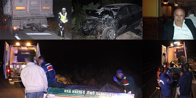 Otomobil tıra arkadan çarptı: 2 ölü