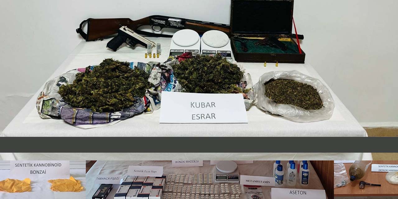 Konya’da Son İki Haftada 30 Ayrı Uyuşturucu Operasyonu: 34 Gözaltı