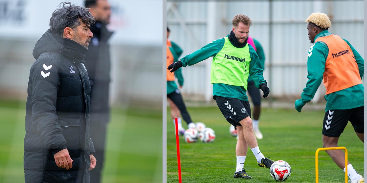 Konyaspor Galatasaray Maçının Hazırlıklarını Sürdürdü