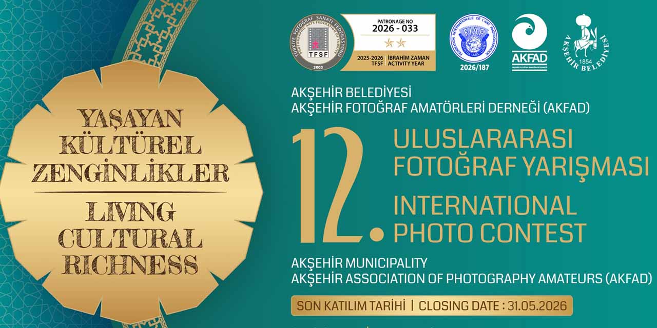 Akşehir’de 12. Uluslararası Fotoğraf Yarışması’na Başvurular Başladı